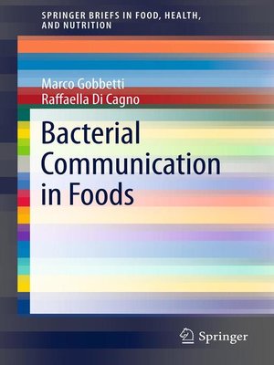 cover image of Bacterial Communication in Foods